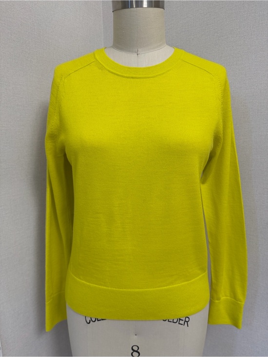 Banana Republic Sweaters - Banana Republic Women’s Crewneck Sweater in Lemon Yellow Merino Wool Size S